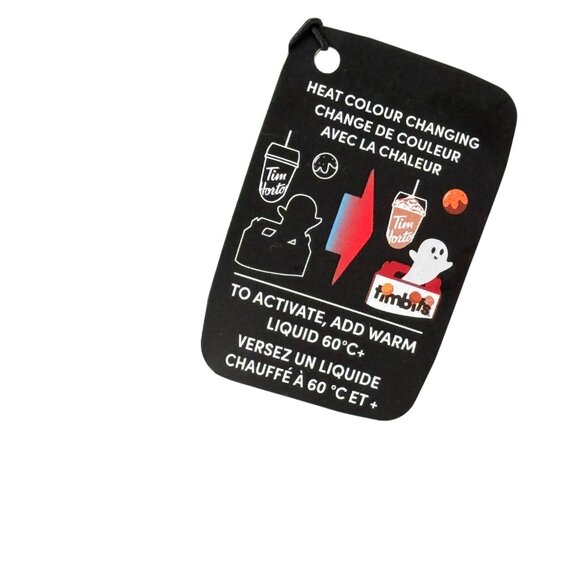 Tim Hortons Mug Black Cat Color Change 20 oz 202 NEW Canada - Picture 5 of 11